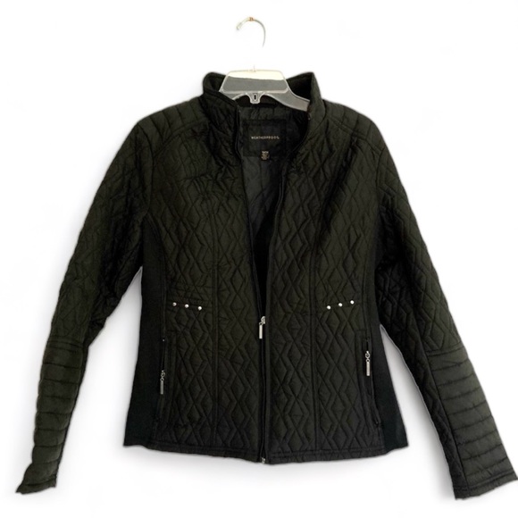 NWOT Weatherproof lightweight black quilted jacket - Picture 1 of 7